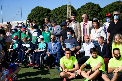 Medio millar de personas con discapacidad disfrutan del deporte como vía de inclusión