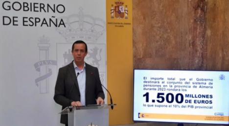 Las pensiones en Almería costarán 1.500 millones de euros este año