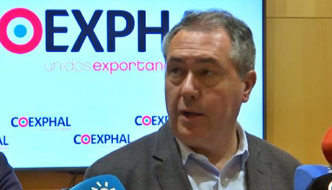 Espadas envía su apoyo a Sánchez desde Almería