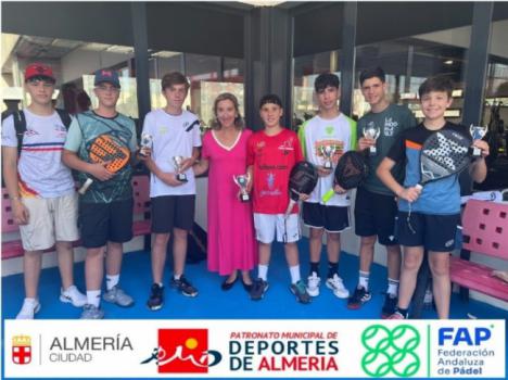 Clausura exitosa de los Juegos Municipales de Pádel en Almería