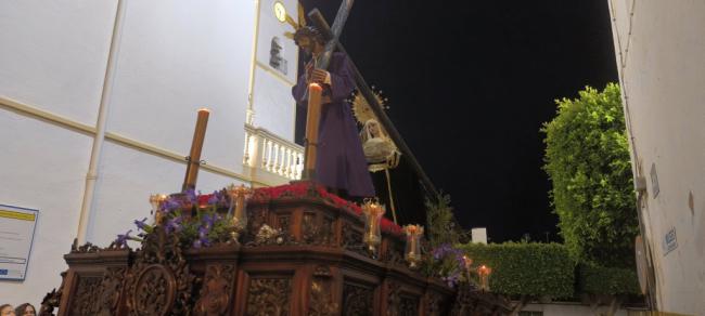 Emotiva procesión en Dalías por Jueves Santo