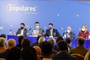 El PP de Almería apuesta por el “proyecto ganador” de Feijóo