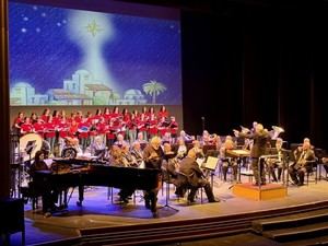 Concierto navideño de la Banda Municipal con narración y coro en Almería