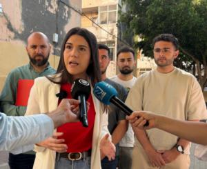 Victoria Cruz critica el modelo de vivienda del PP en Andalucía
