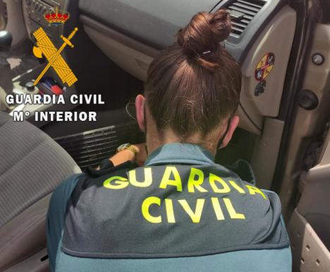Detenido en Almería por robar un coche en Francia