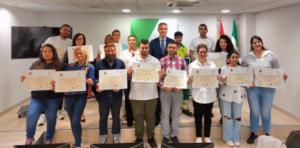 Entrega de certificados de profesionalidad en Almería