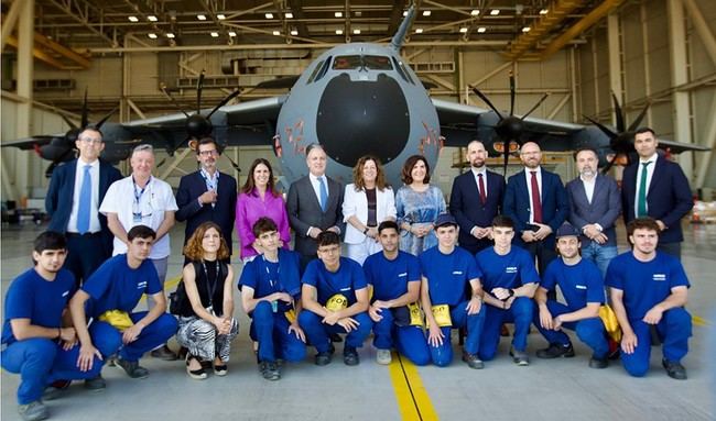 Protocolo entre la Junta y Airbus beneficiará a la FP en Almería