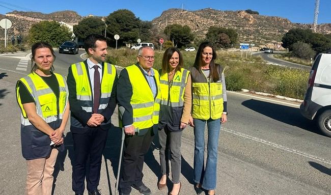 Inversión de un millón para mejorar la seguridad vial en Garrucha