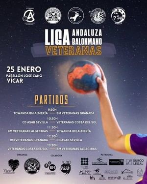Regresa la Liga Andaluza de Balonmano Veteranas a Vícar este domingo