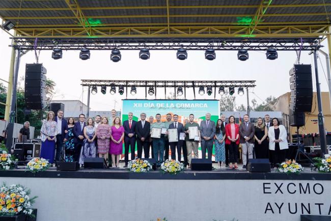 La Diputación recibe la primera Medalla de Oro de la historia de la Mancomunidad del Bajo Andarax