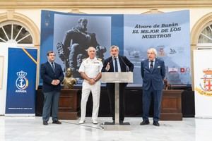 Inauguran exposición sobre Álvaro Bazán en el Palacio Provincial de Almería
