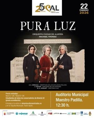 Concierto 'Pura Luz' de la OCAL para celebrar a la Virgen del Mar este domingo 22