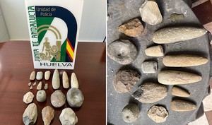 Récord de incautaciones de patrimonio histórico en Almería por la Policía Adscrita a la Junta