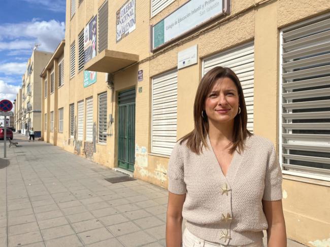 PSOE exige reconstrucción del CEIP San Valentín en Almería