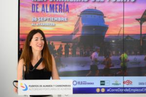 El Puerto de Almería celebra tres carreras por el recinto portuario al atardecer del 26 de septiembre