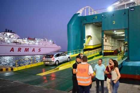 Más de 80.000 pasajeros en el Puerto de Almería