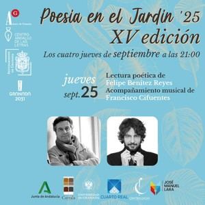 Poesía en el Jardín atrae a más de mil asistentes en Granada