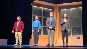 La comedia ‘La verdad’, un montaje sobre la fragilidad humana, triunfa en Roquetas de Mar