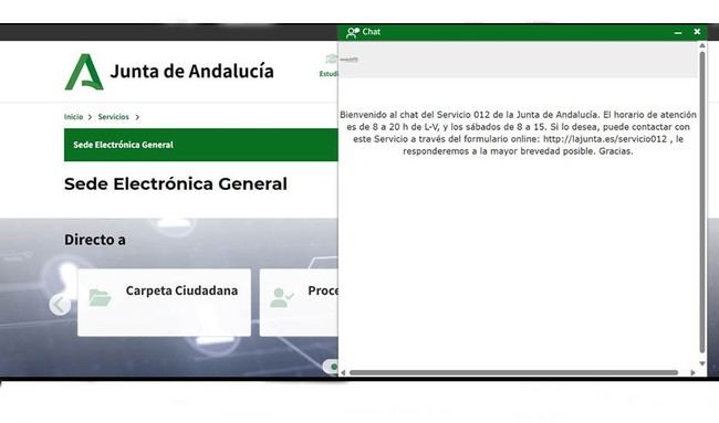 Crecen las consultas al 012: el chat representa el 16,3%