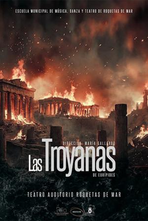 Alumnos de la Escuela Municipal de Teatro de Roquetas representan ‘Las Troyanas’