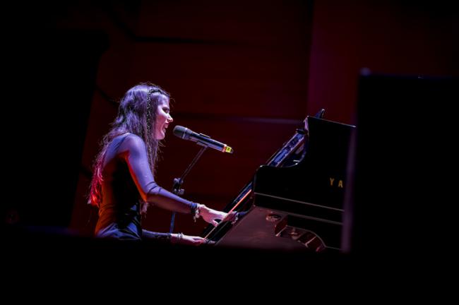 Laura Diepstraten, la voz almeriense que cautiva en el primer Festival Música ONCE