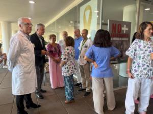 La media anual de ingresos hospitalarios en oncología pediátrica es de 250 estancias