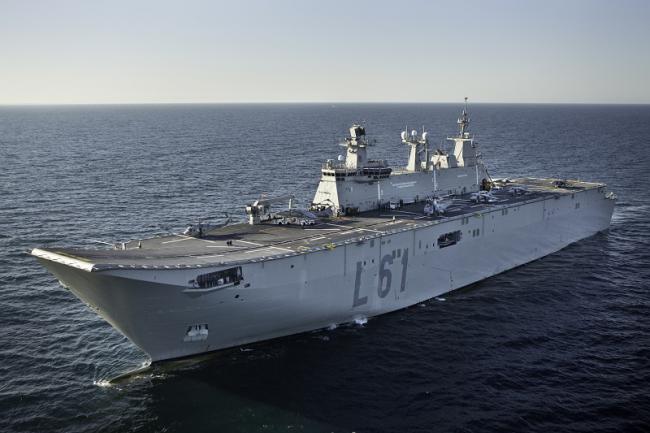 Vox sospecha que el Gobierno suspendió una visita del LHD Juan Carlos I a Almería el 20 de febrero por el #COVID19