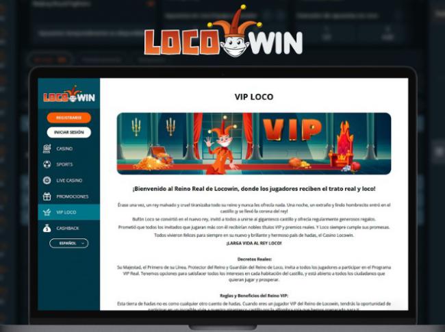 Secretos del Programa VIP de Loco win España