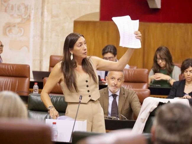 Loles López exige a Por Andalucía disculpas por engañar a personas dependientes en Almería
