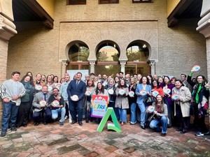 Loles López promueve la igualdad y el respeto en Almería contra la LGTBIfobia