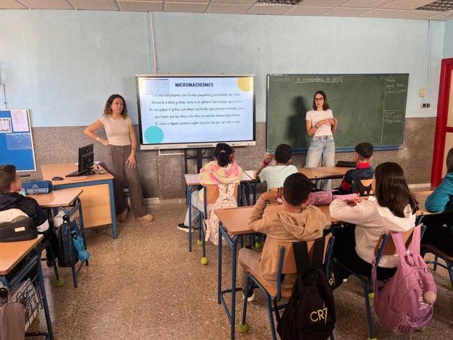 Centros educativos de Vícar promueven la prevención de la violencia de género