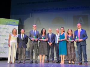 Tecnova premia el apoyo de la Junta de Andalucía a la innovación agroalimentaria en Almería