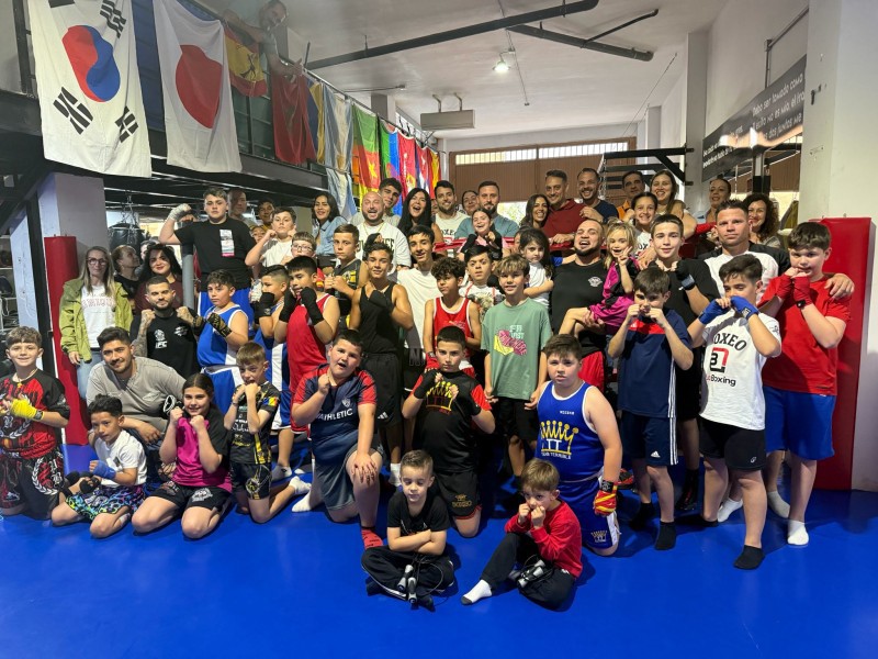 Clausura de los Juegos Deportivos Municipales de Boxeo Sin Contacto en Almería