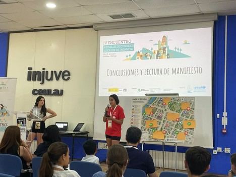 Jóvenes de Vícar participan en encuentro andaluz sobre violencia infantil