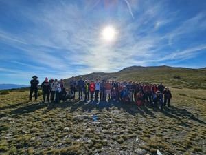 Senderistas de Vícar exploran las Chorreras del Chullo