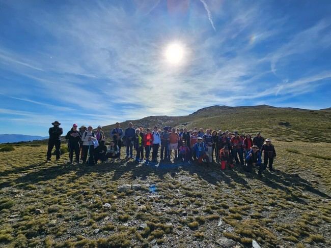 Senderistas de Vícar exploran las Chorreras del Chullo