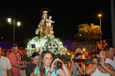 La Gangosa celebra con éxito el cierre de las Fiestas del Carmen