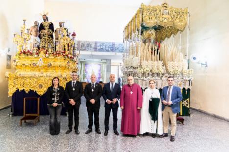 El presidente de Diputación acompaña a las hermandades de Macarena y Prendimiento