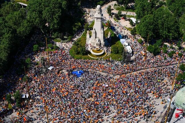 Gobierno califica de 'fracaso' la manifestación del PP en Madrid