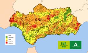 Se mantiene el riesgo extremo de incendio en Los Gallardos