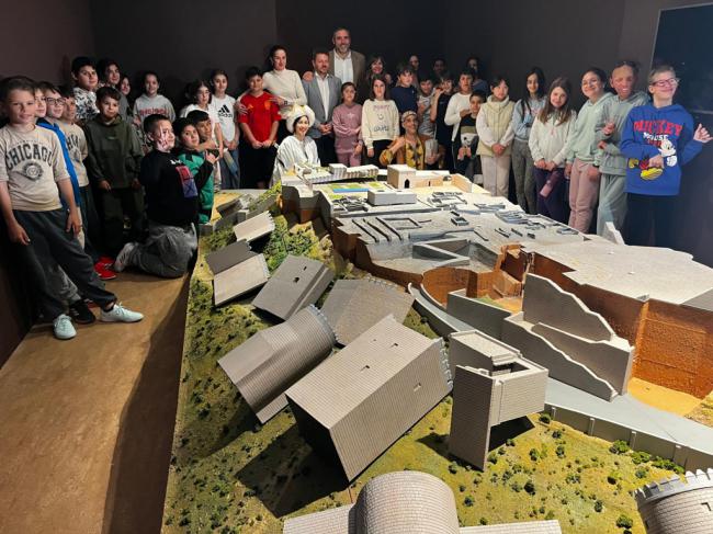 El Museo de Almería exhibe una maqueta de la Alcazaba de Almería