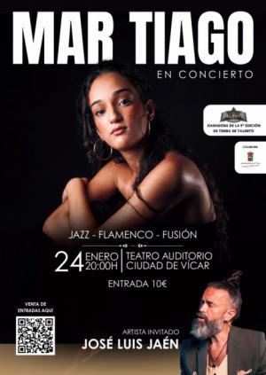 Mar Tiago ofrecerá el primer concierto del año en Vícar