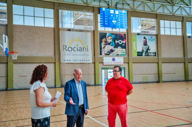 Nuevo videomarcador en el Pabellón Infanta Cristina de Roquetas de Mar