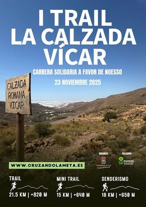 Más de 400 corredores en el I Trail La Calzada de Vícar