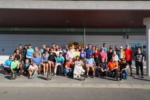 Éxito en la primera quedada Solidaria Gump por la leucemia infantil en Vícar