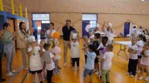 Éxito del Masterchef Infantil celebrado en el Pabellón de Deportes de Berja