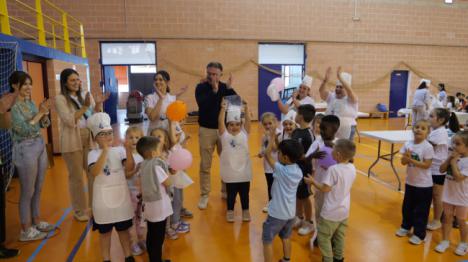 Éxito del Masterchef Infantil celebrado en el Pabellón de Deportes de Berja