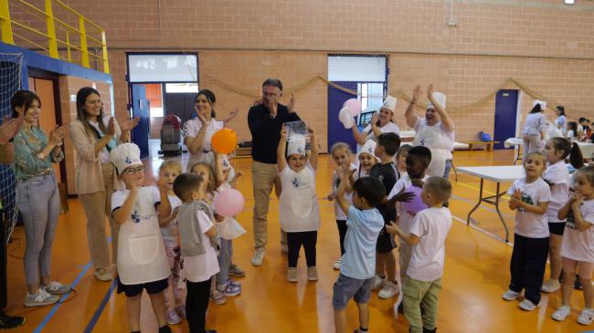 Éxito del Masterchef Infantil celebrado en el Pabellón de Deportes de Berja