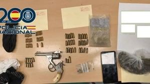 Niño encontrado con droga y un arma en Granada