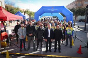 400 amantes a la montaña abarrotan Purchena con la Media Legua Gruesa